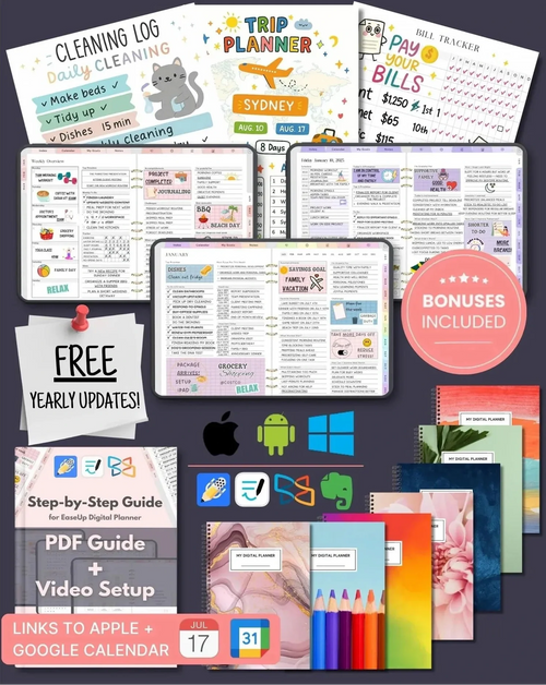GlowUp Digital Planner - GlowUp Planners